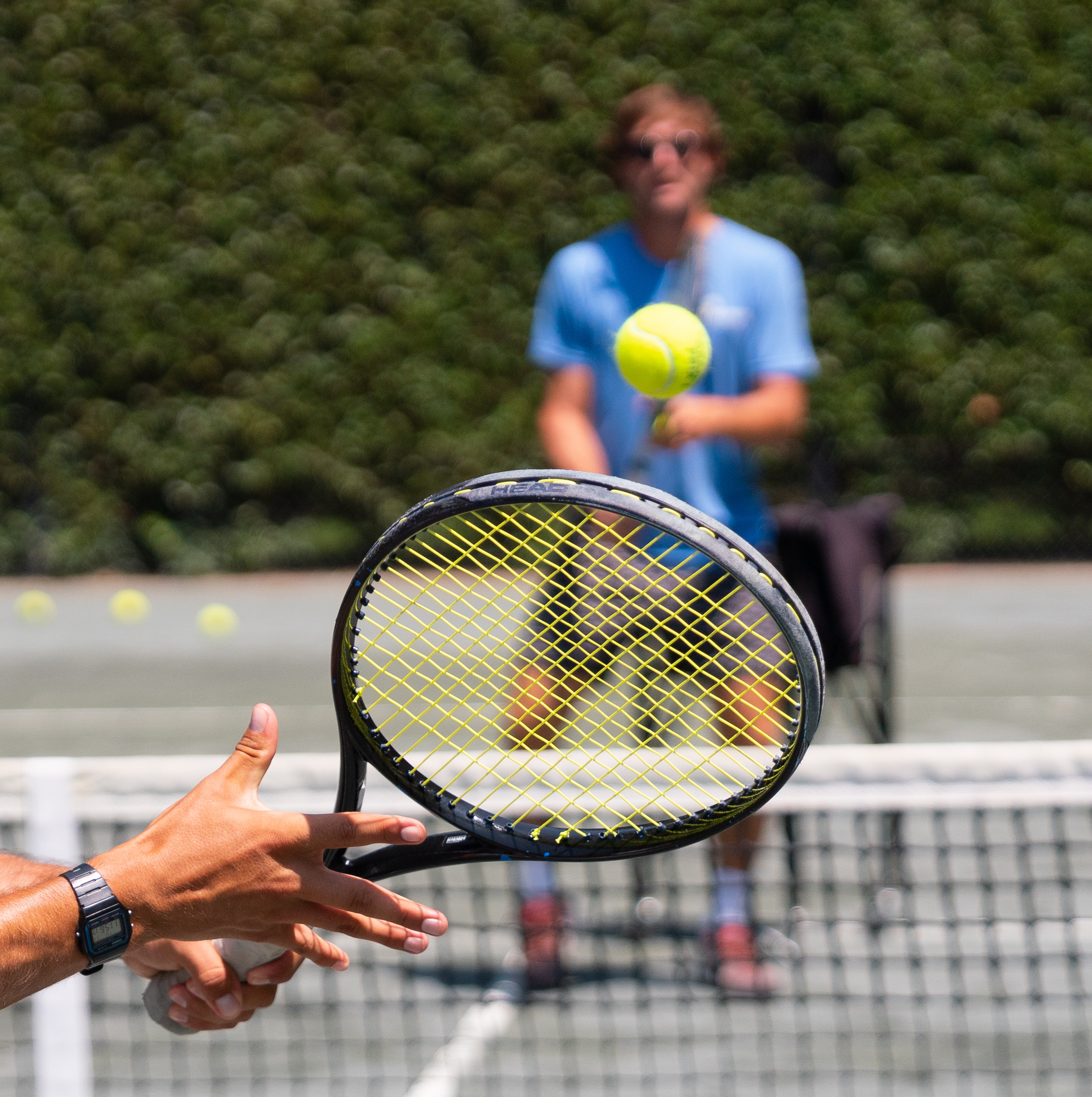 Private tennis lesson East Hampton